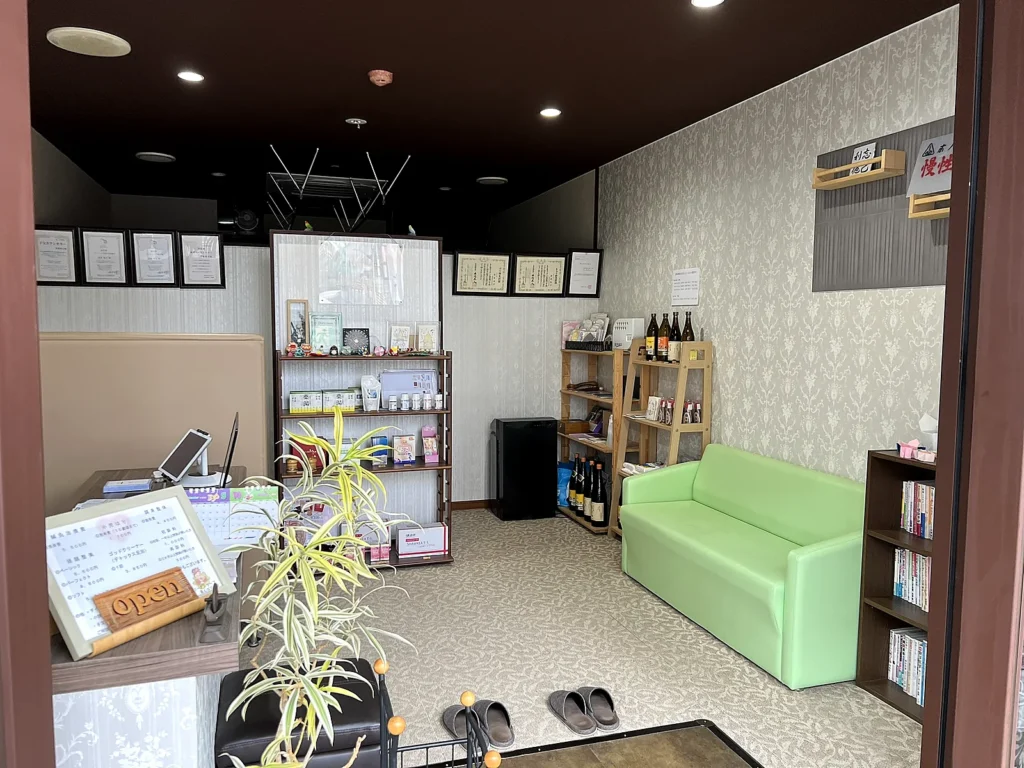 ロータスリーフ 蓮心はり灸堂の院内風景