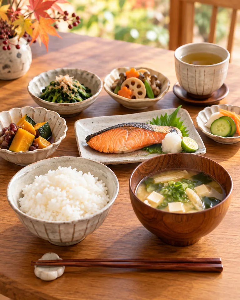 秋の妊活に取り入れたい温かい和朝食